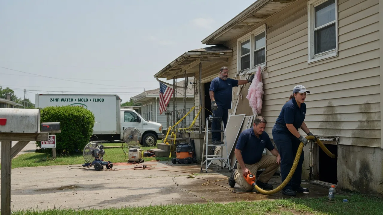 Water Damage Repair in Triangle, VA near me